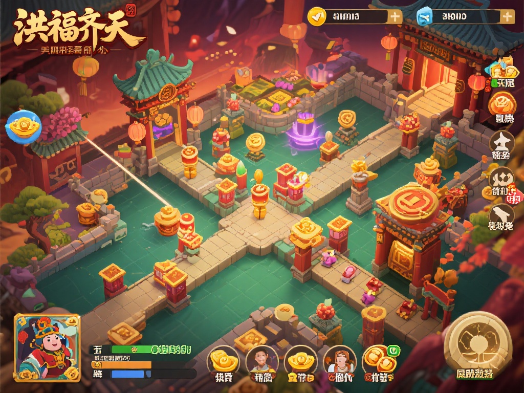 更令人惊喜的是，洪福齐天在游戏机制上极具创新。无论